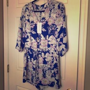 NWT Floral Romper